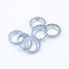M3 tapered external serrated washer DIN6798V