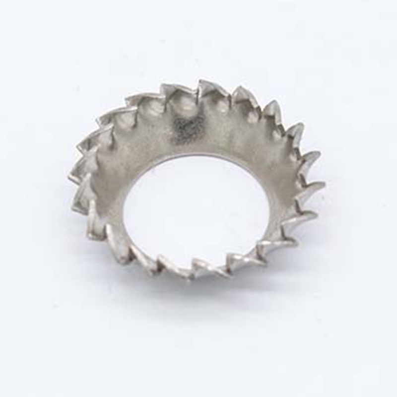 S4 tapered external serrated washer DIN6798V1